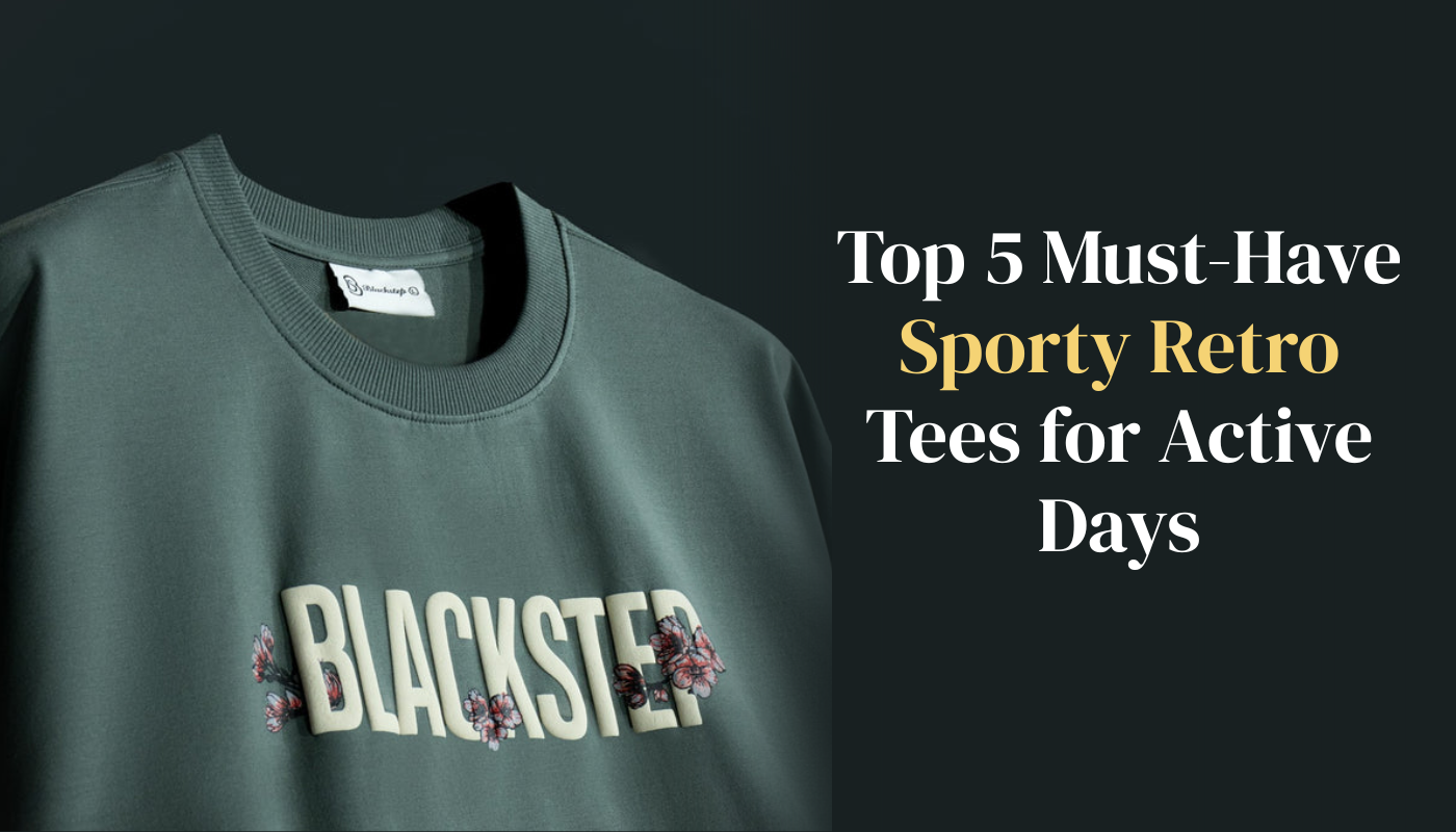 Top 5 Must-Have Sporty Retro Tees for Active Days